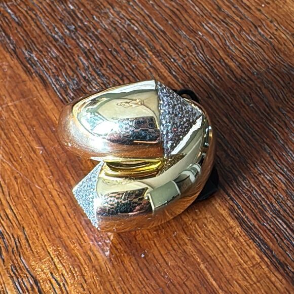 nOIr jewelry collection twisted pyramid ring New with tags - Picture 4 of 12